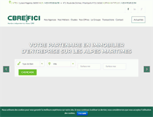 Tablet Screenshot of fici-cbre.com